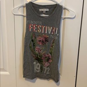 Abercrombie & Fitch Open Back Tank top